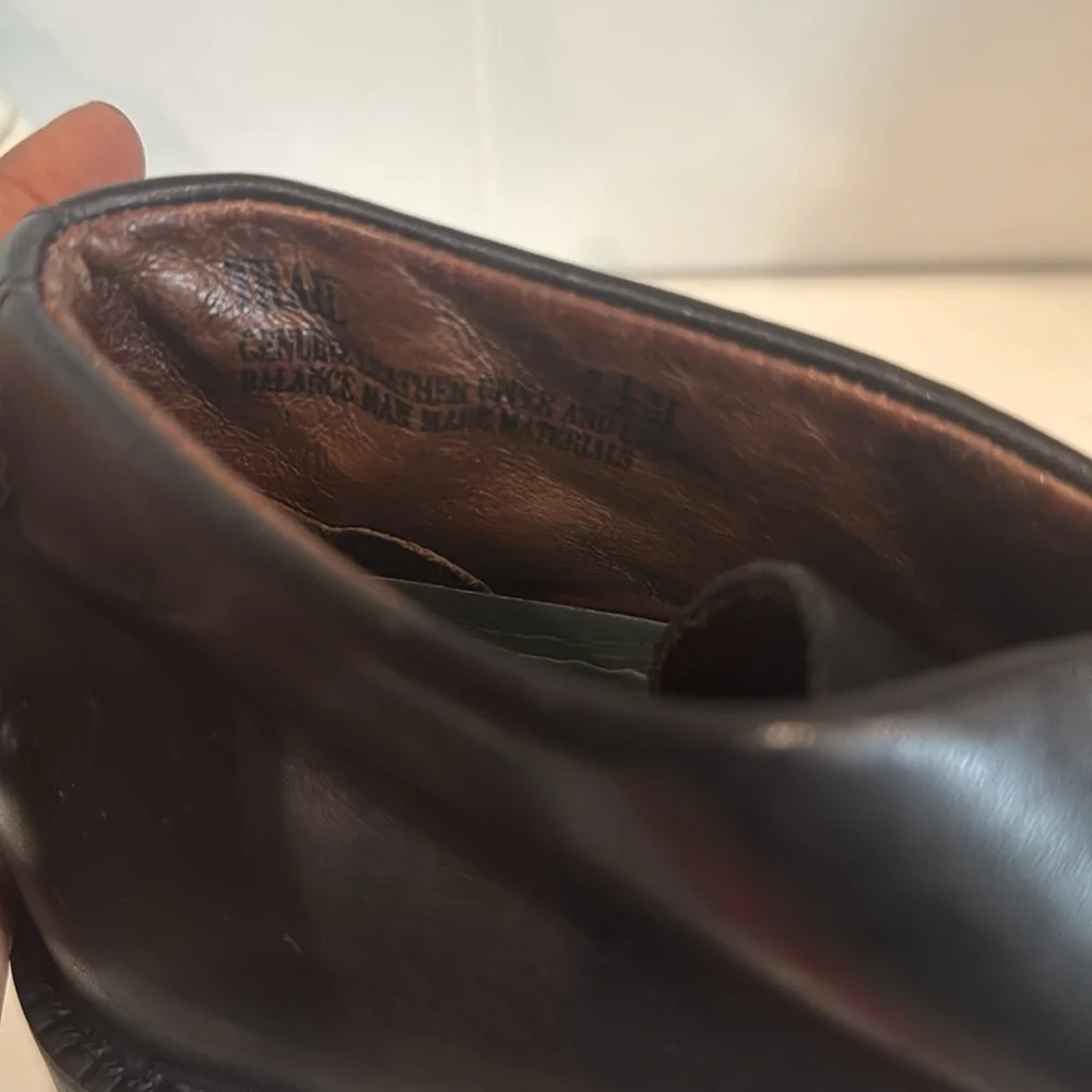 BANANA REPUBLIC- Classic Black Leather Men's Shoes‎